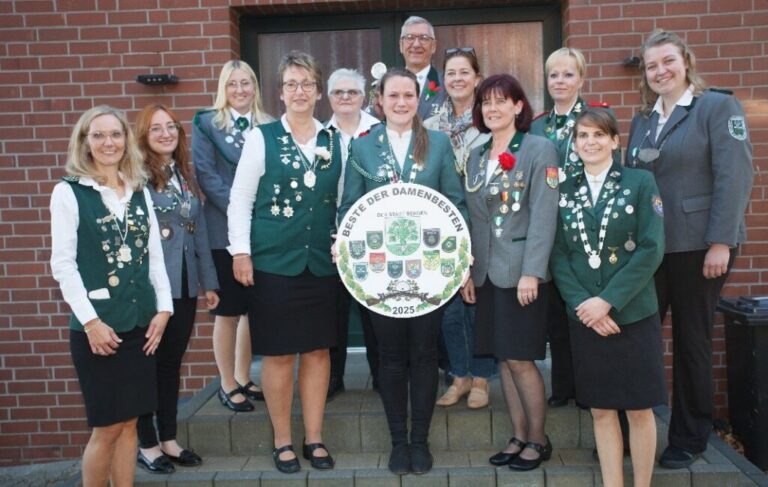 Vergleichsschießen „Beste der Damenbesten“ in der Stadt Bergen 2025