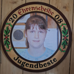 Scheibe der Jugendbeste 2008