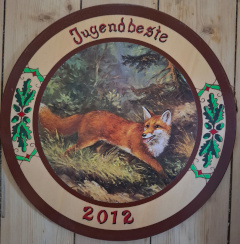 Scheibe der Jugendbeste 2012