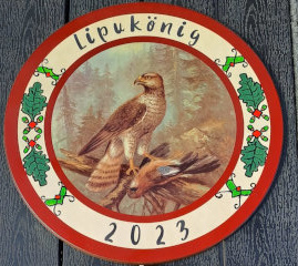 Scheibe der Lichtpunkt Königin 2023