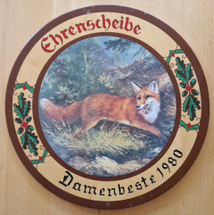 Scheibe der Damenbeste 1980